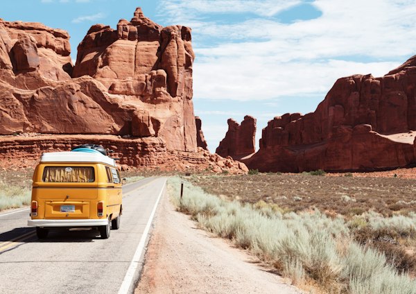 Road trip highway